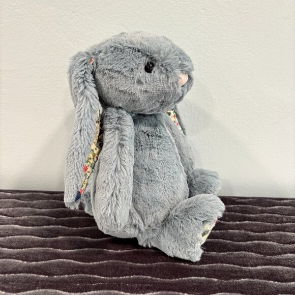 RARE Jellycat Medium Blossom Dusky Blue Bunny BNWT - Picture 3 of 6